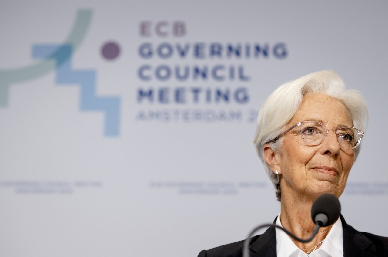 Sparkasse, ING und Co.: EZB-Chefin Christine Lagarde hat am Donnerstag die Erhöhung des Leitzinses verkündet. 