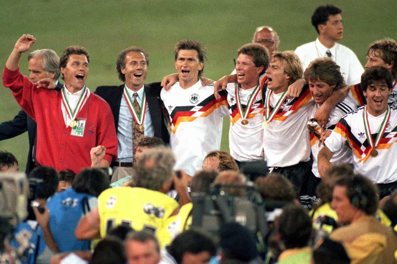 Weltmeister als Trainer: Franz Beckenbauer 1990