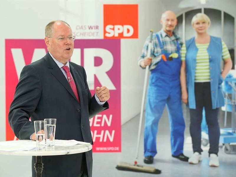 Die SPD setzt auf klare Kante in der heißen Wahlkampfphase. Die Wahlplakate,...