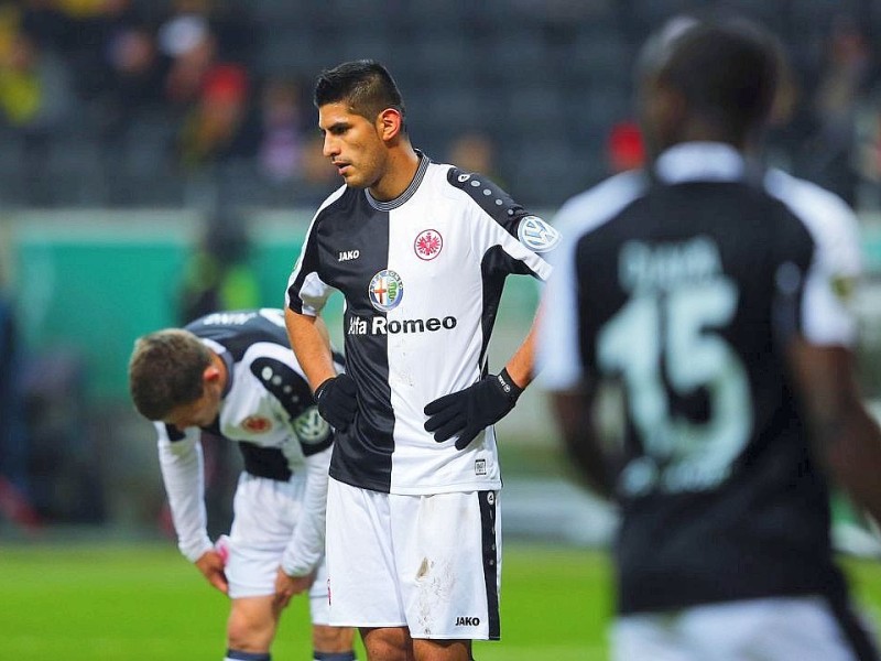 Frankfurt musste sich trotz guter Leistung in einem ausgeglichen Spiel zweier Fußball-Bundesligisten spät mit 0:1 (0:0) geschlagen geben