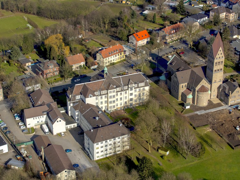 St.Maria-Hilf-Krankenhaus, Bochum-Gerthe, Hiltroper Landwehr,  Bochum, Ruhrgebiet, Nordrhein-Westfalen, Deutschland