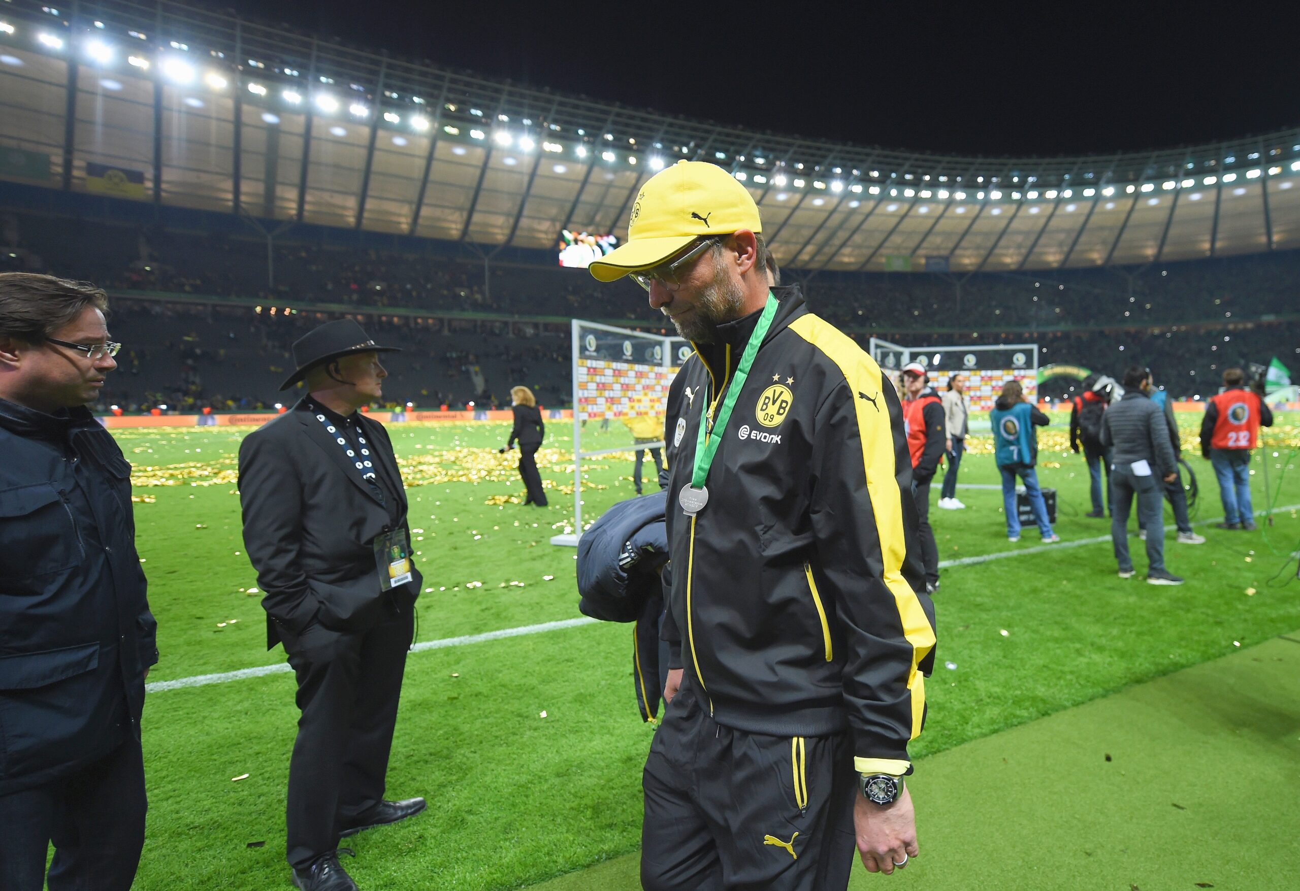 1:3-Pleite im DFB-Pokal-Finale - Jürgen Klopp hatte sich sicher seinen Abschied vom BVB schöner vorgestellt.