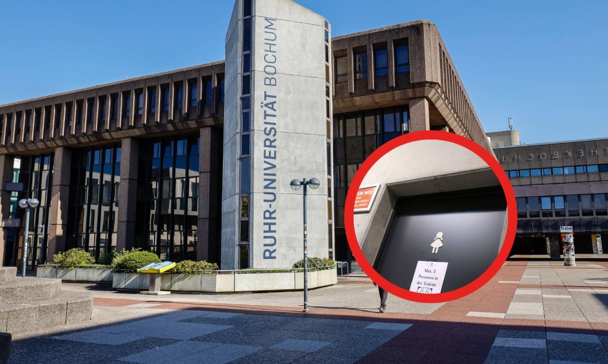 Ruhr Uni Bochum: Studentin wird auf Toilette von Fremden attackiert