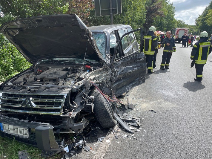 In NRW wurden bei einem Unfall mehrere Menschen verletzt.