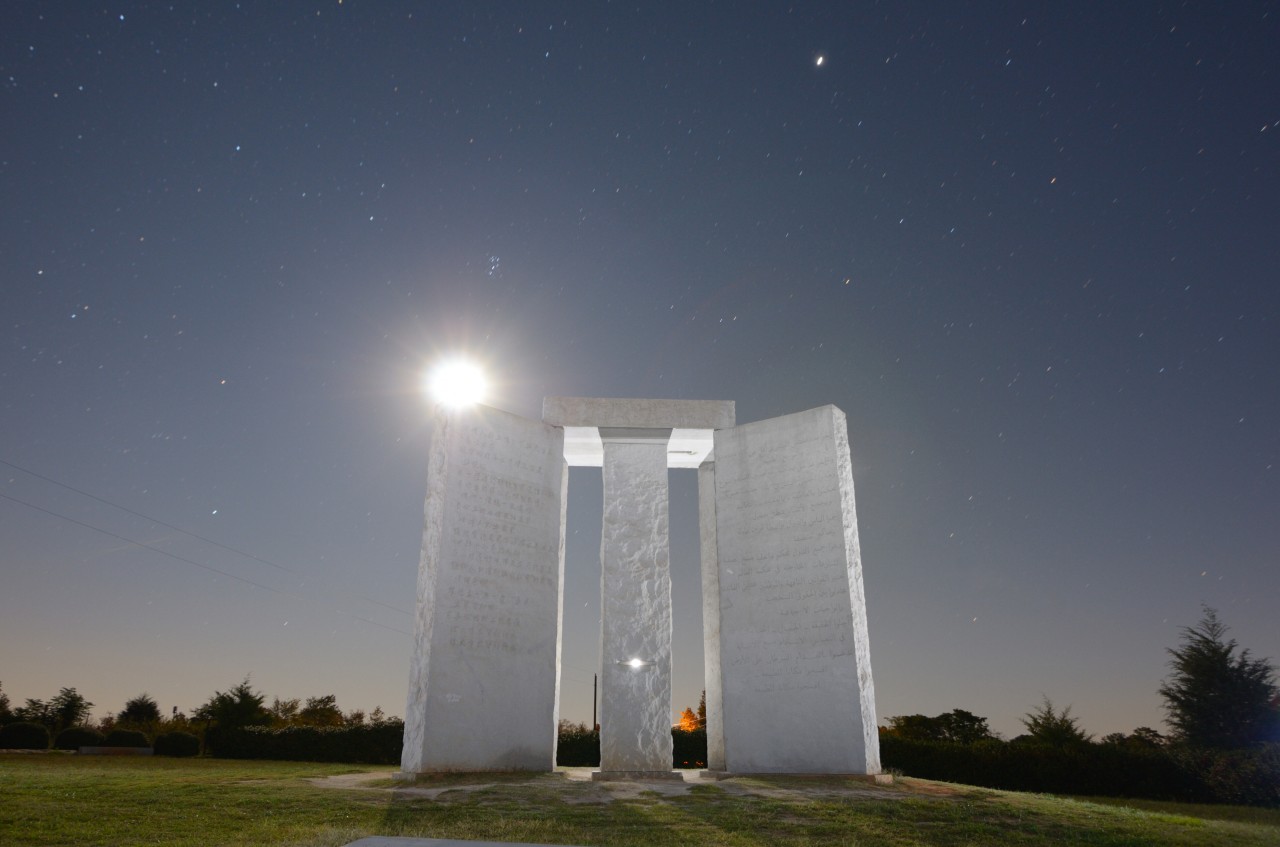 Urlaub in den USA: So haben viele Touristen den Guidestone in Georgia noch in Erinnerung. (Archivbild)