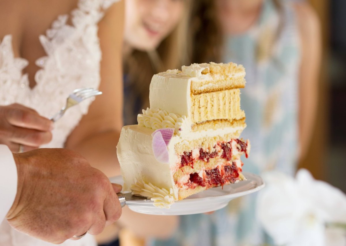Hochzeit-Torte