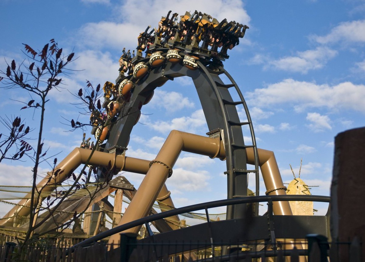 Phantasialand-Achterbahn