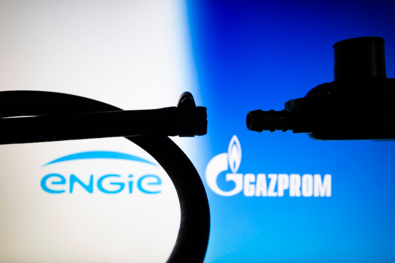 Energiekrise: Gazprom lässt die Korken knallen! (Symbolbild)