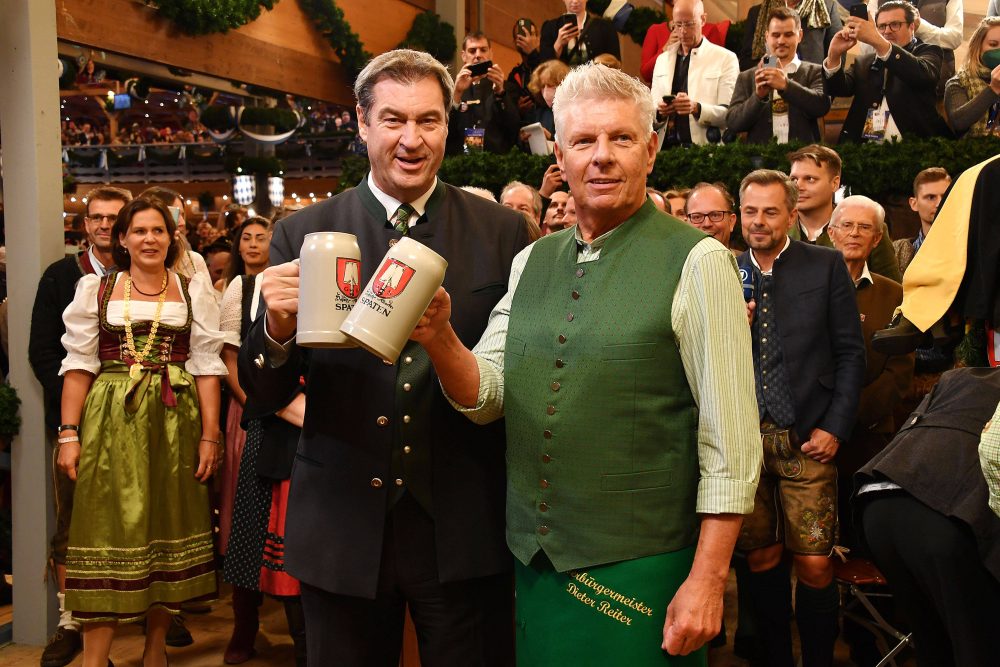 Markus Söder Ricarda Lang Oktoberfest