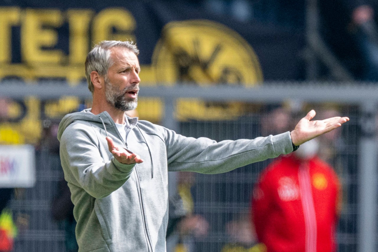 Borussia Dortmund könnte schon am Samstag auf Ex-Coach Marco Rose treffen.