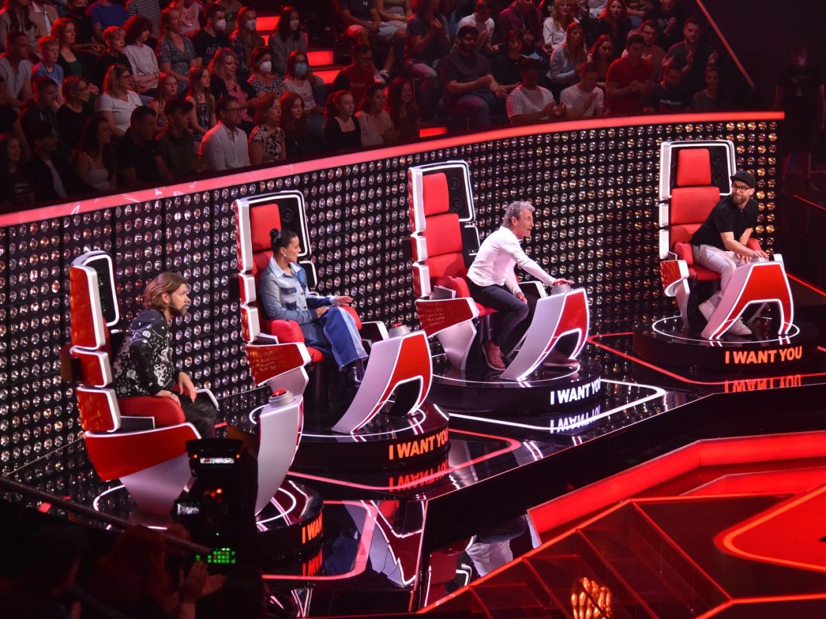 Die "The Voice of Germany"-Jury im Jahr 2022