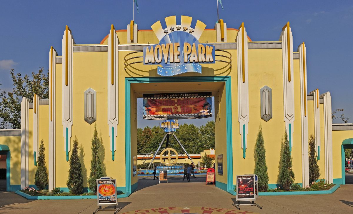 Movie Park Eingang