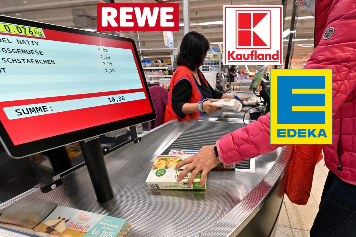 Rewe, Edeka, Kaufland