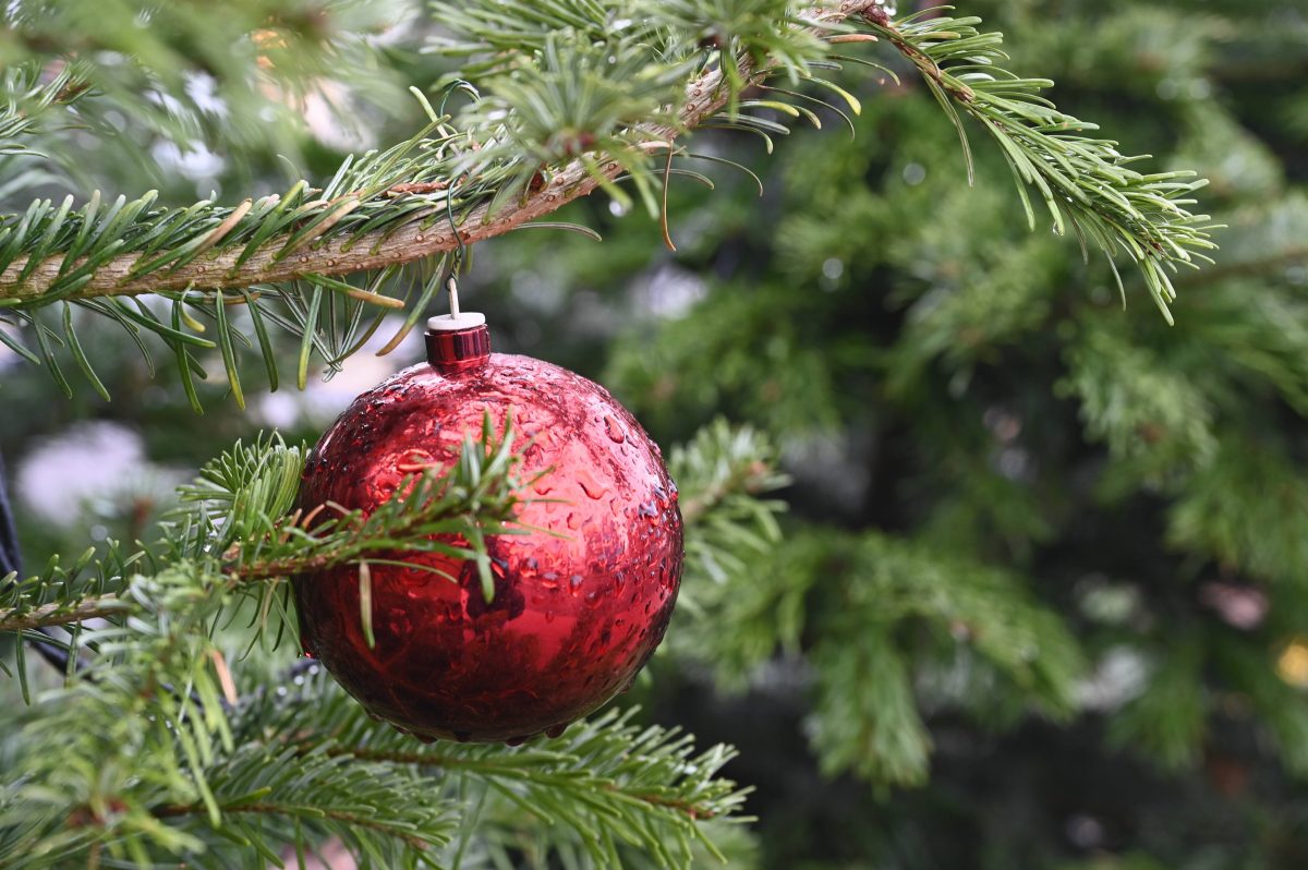 Weihnachten 2022 Weihnachtsbaum geschmückt