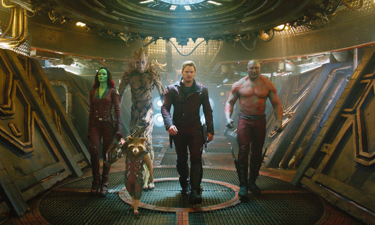 Das Team von Guardians of the Galaxy.