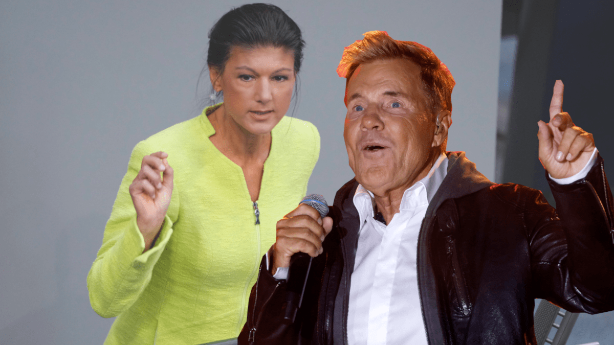 Sahra Wagenknecht übt Kritik an Bundesregierung. Im Zuge dessen schlägt die Linken-Politikerin Dieter Bohlen als Kanzler vor.