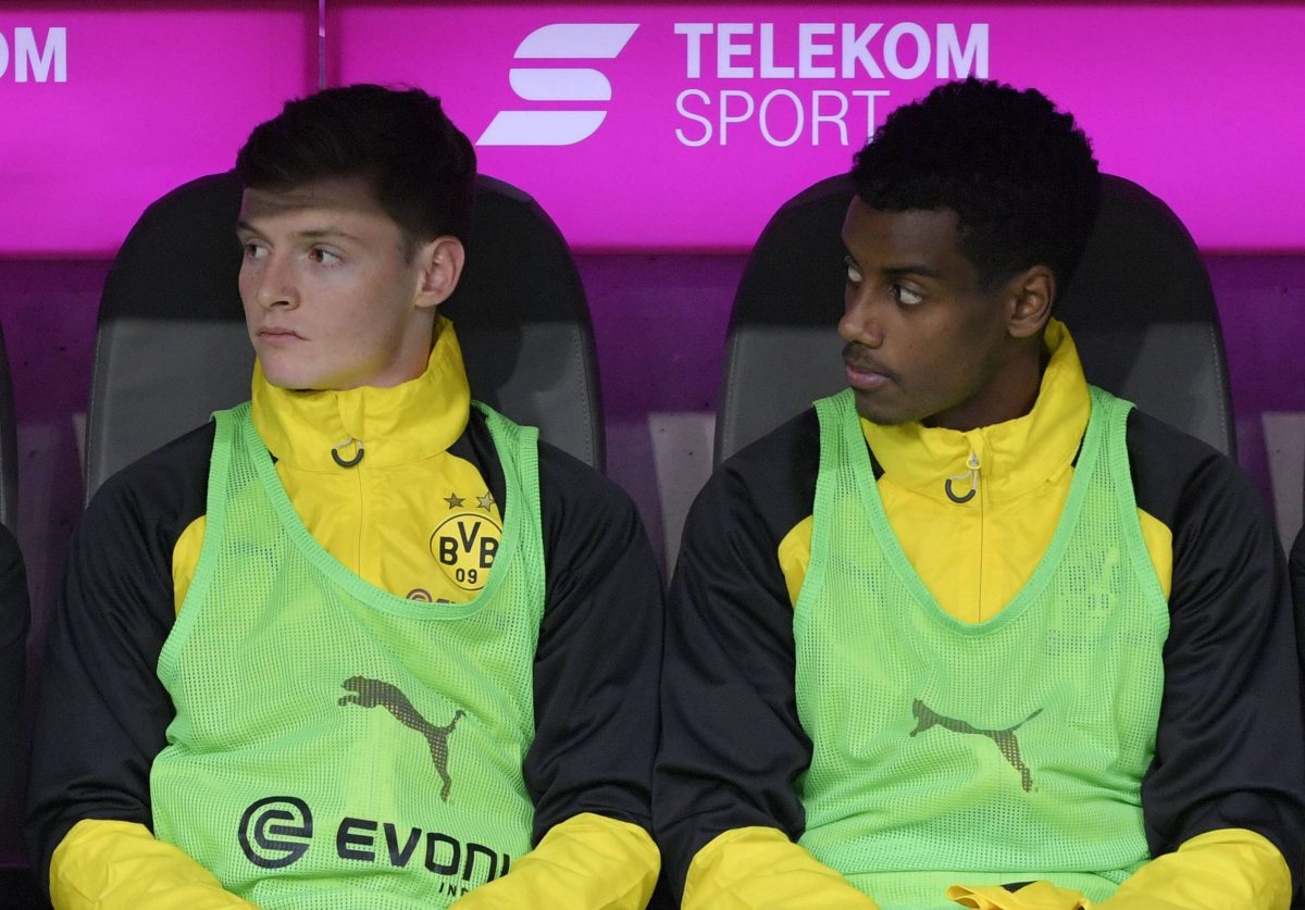 Borussia Dortmund: Alexander Isak (r.) ging erst nach seinem Wechsel durch die Decke.