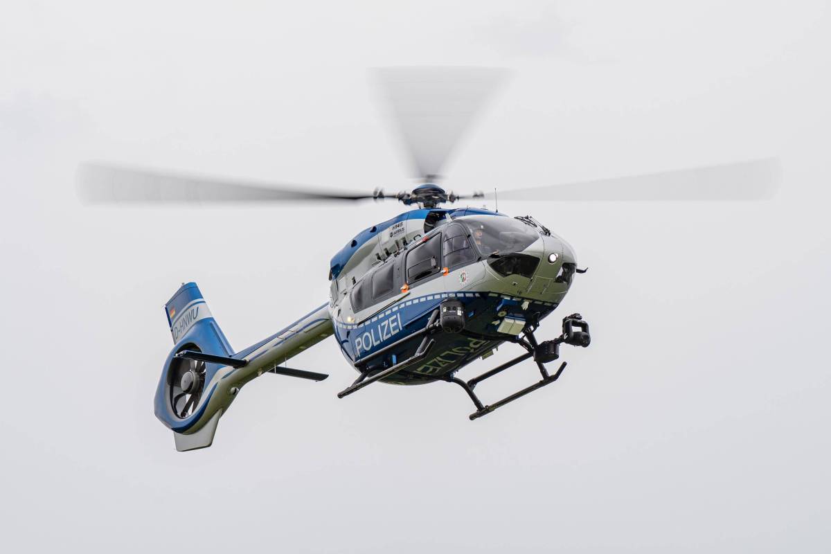 Ruhrgebiet Hubschrauber-Einsatz