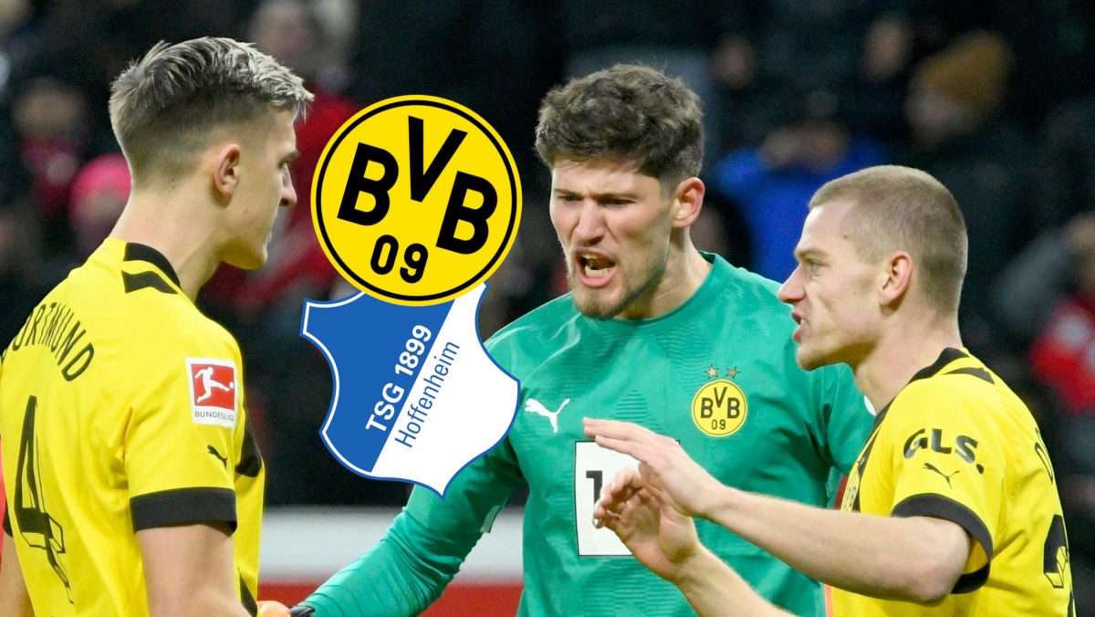 Ein Spieler verpasst Hoffenheim - Dortmund.