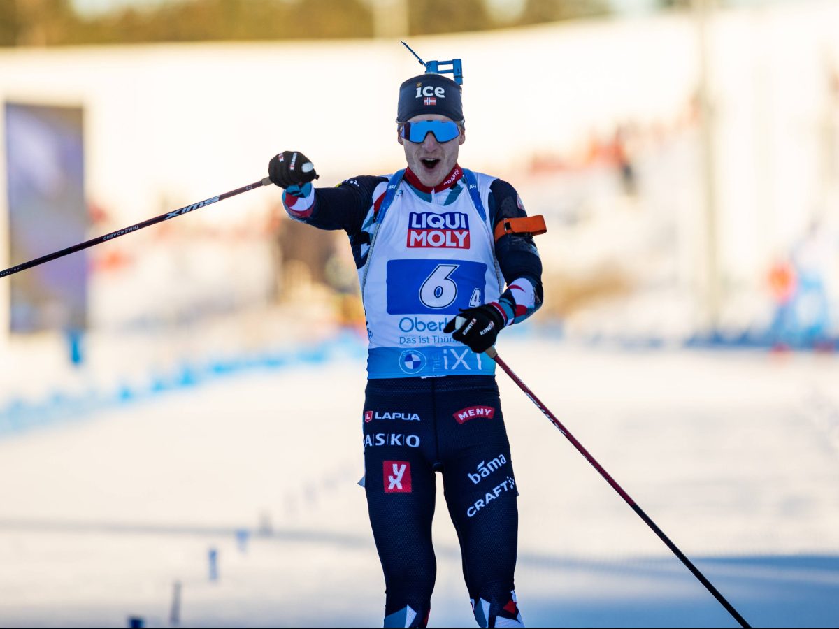 Will nach dem ersten Gold der Biathlon-WM 2023 nachlegen: Johannes Thingnes Bö.