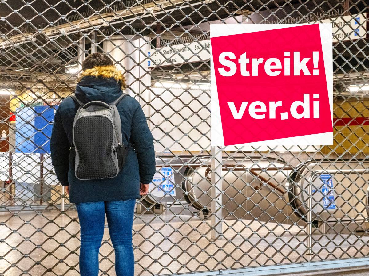 Bahnstreik in Deutschland