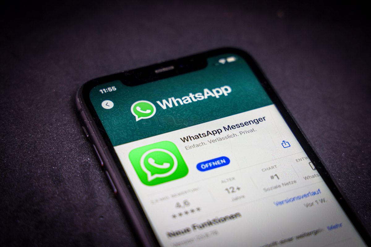 Whatsapp auf Smartphone geÃ¶ffnet