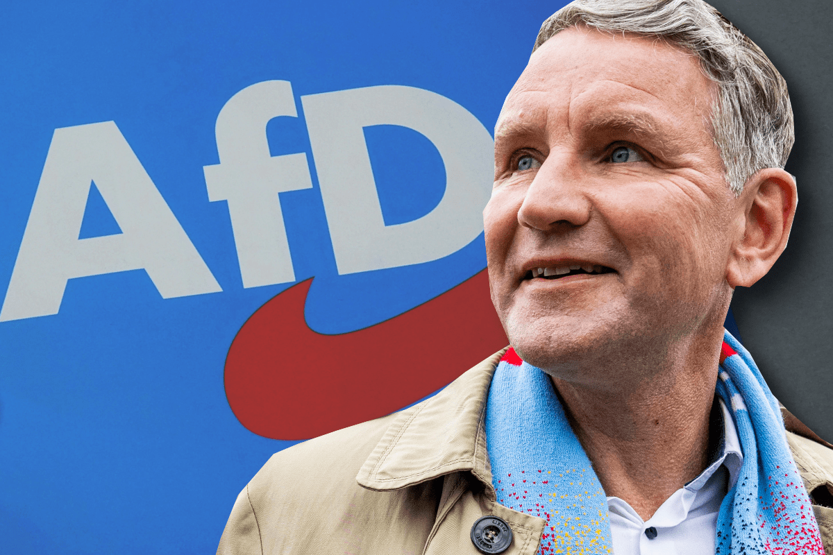 Die Höcke-Truppe AfD hofft auf Wahsieg.