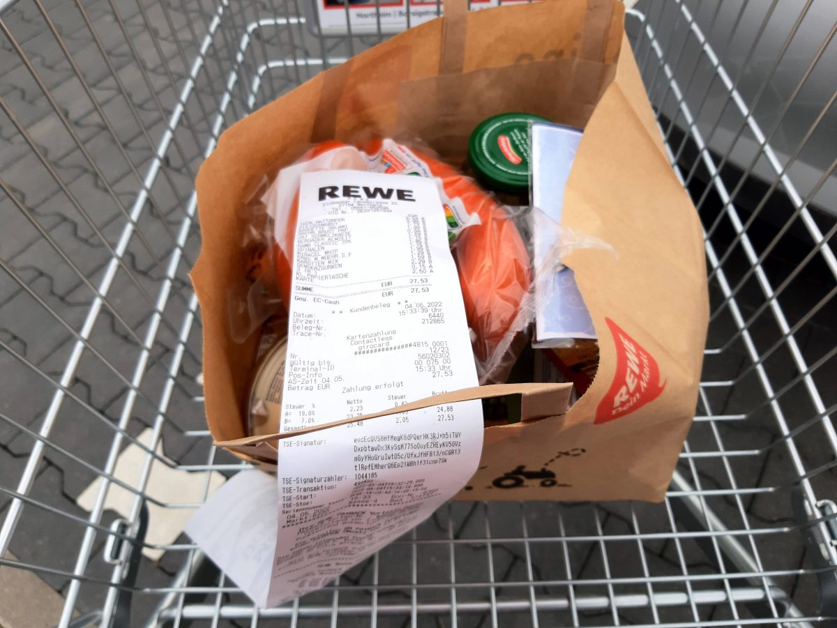 Rewe Einkauf