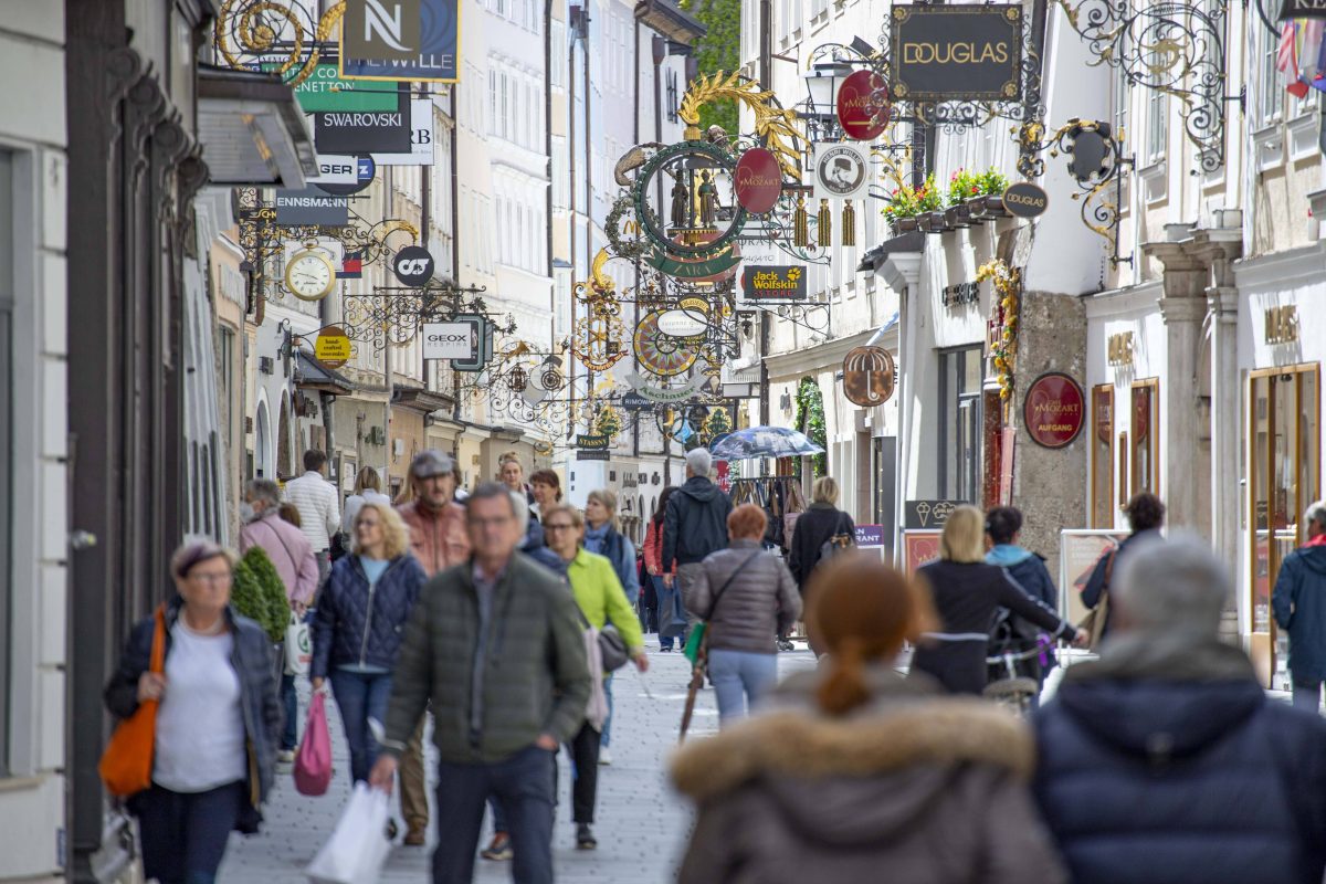 Österreich, Salzburg Innenstadt