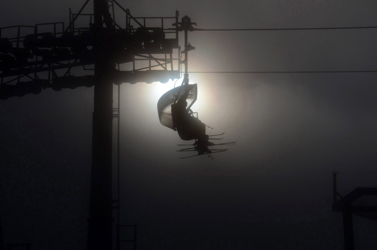 Ski-Lift in Kasberg in Ã–sterreich