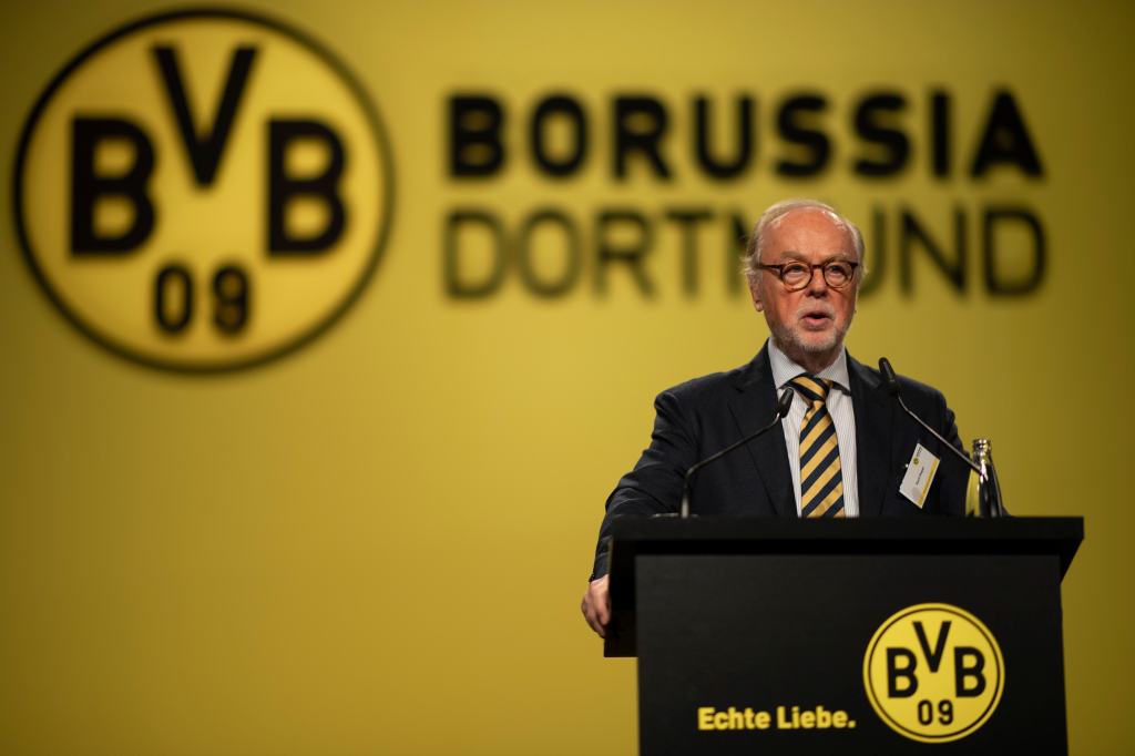 Gerd Pieper bei Borussia Dortmund Konferenz