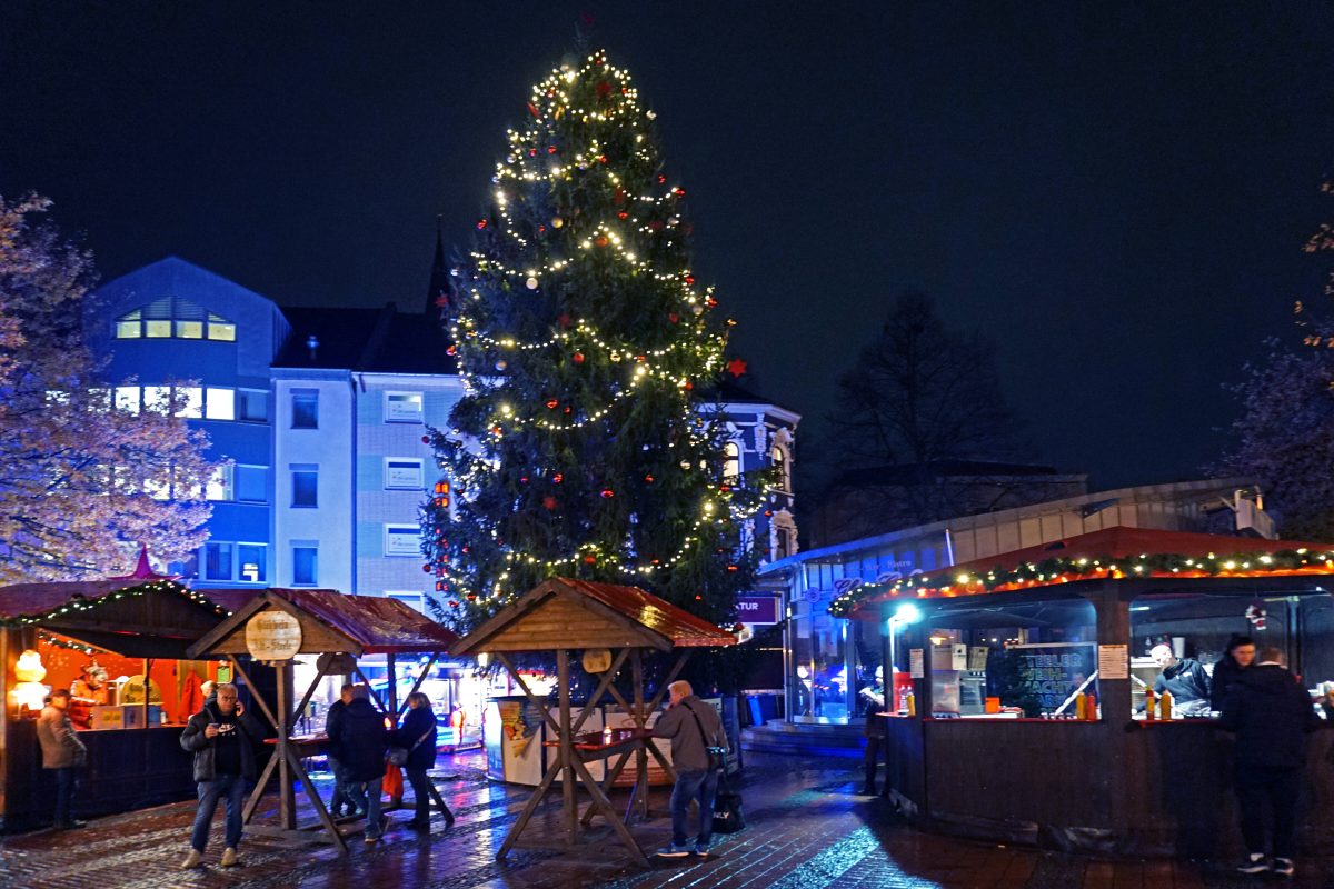 Weihnachtsmarkt Steele teilt erste Aufnahmen „Schade“ finden Besucher