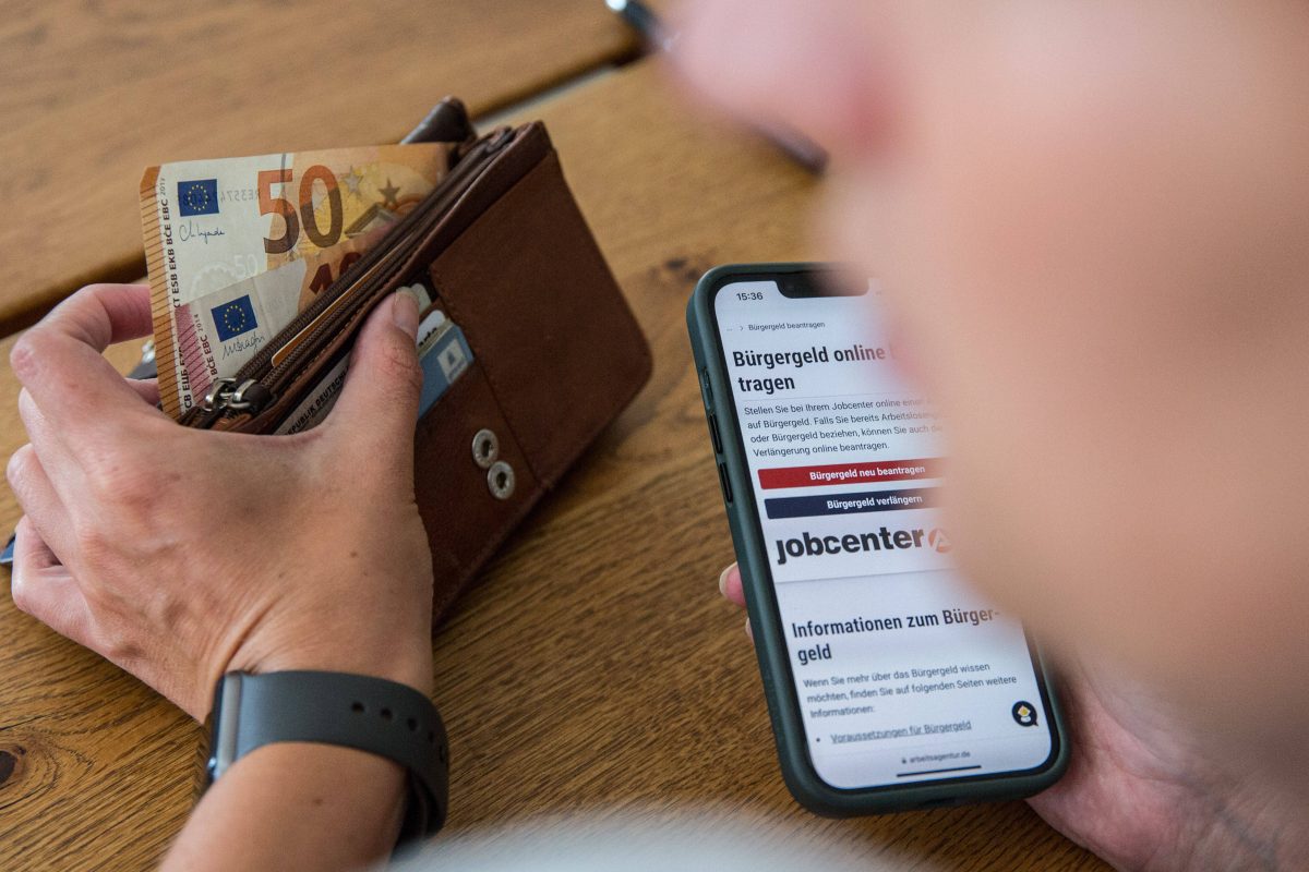 Eine Bürgergeld-Empfängerin plant allerhand Vorhaben.