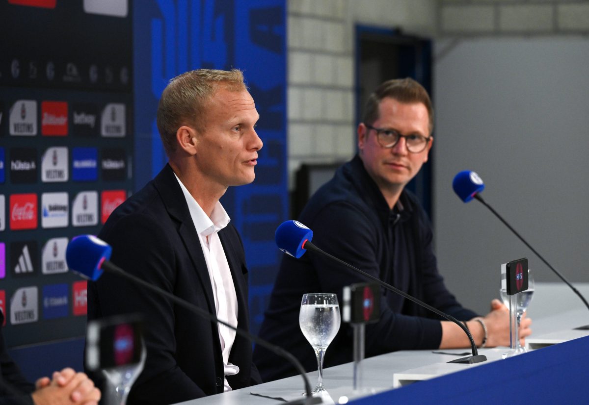 Karel Geraerts bei seiner Antritts-PK beim FC Schalke 04.