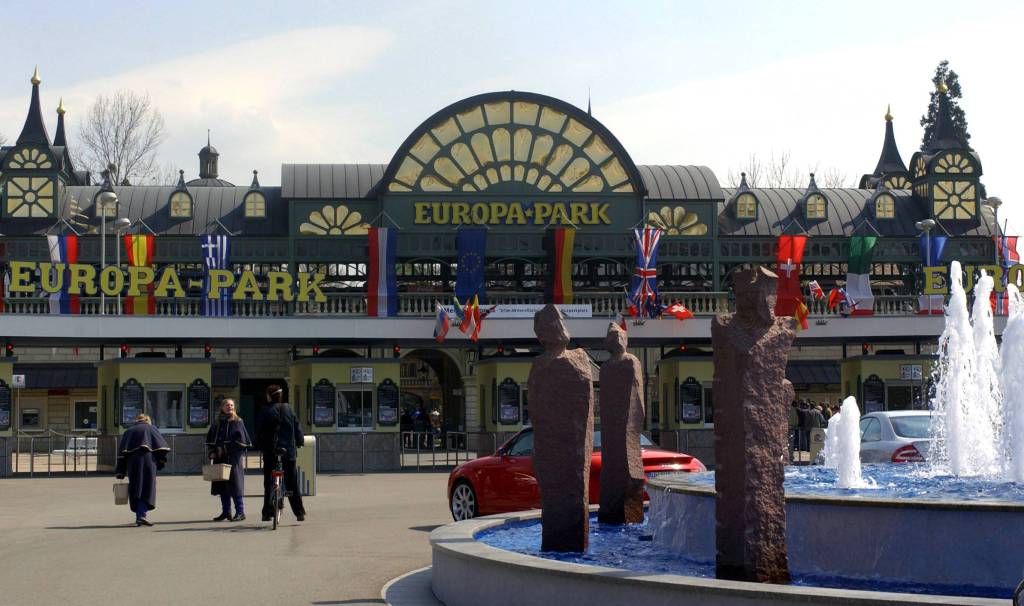 Eingang vom Europa-Park