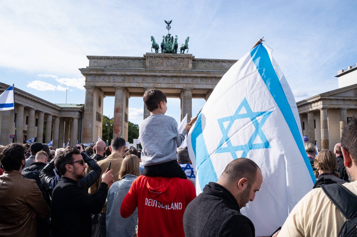 Alermierender Judenhass in der Haupstadt.