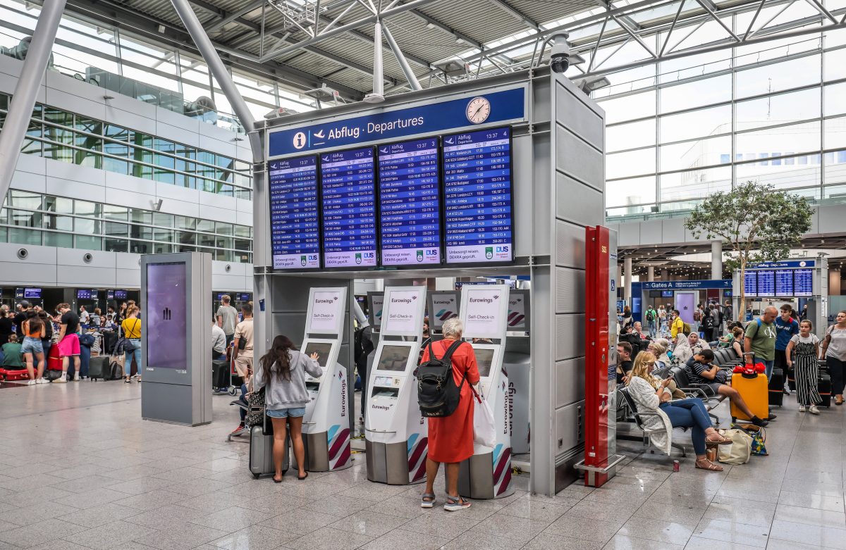 Der Flughafen Düsseldorf kündigt eine große Änderung an.