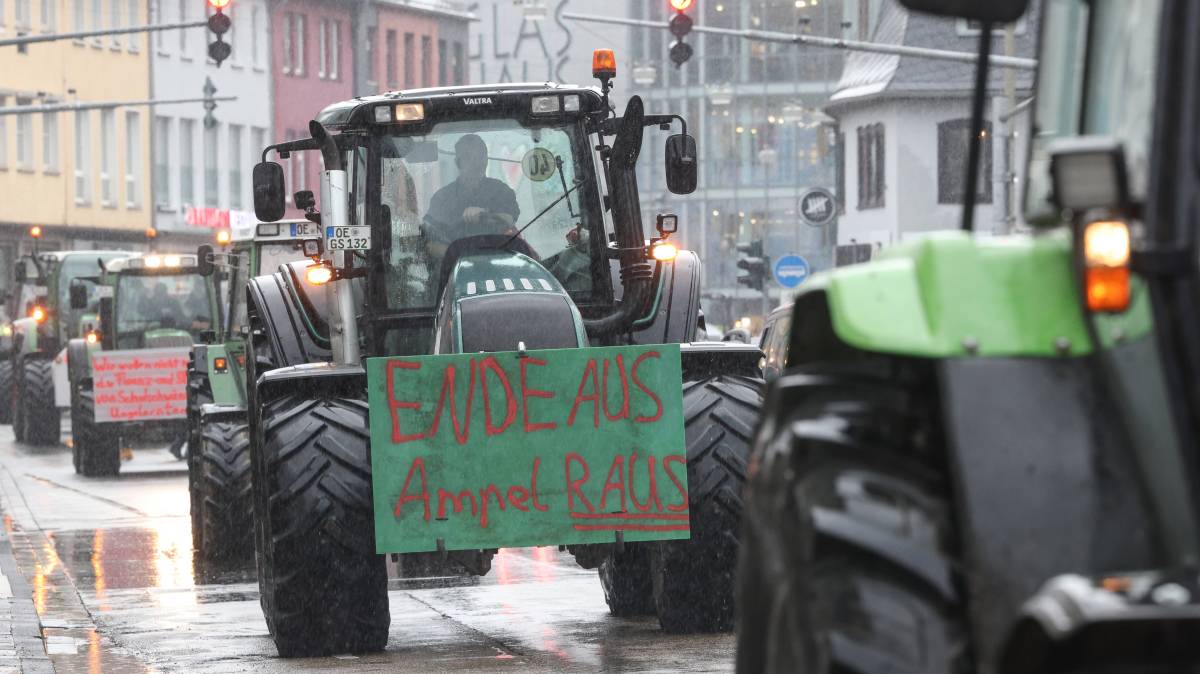 Bauern-Protest