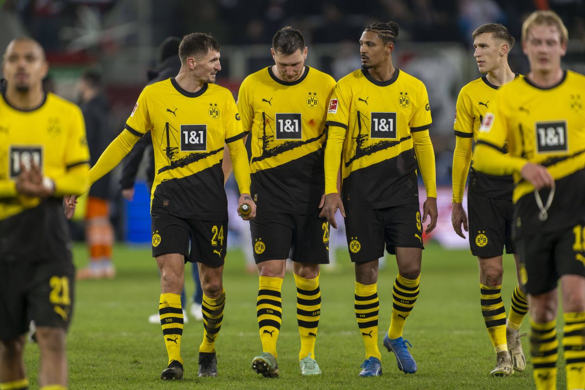 Bei Borussia Dortmund soll ein Spieler eigentlich gehen.