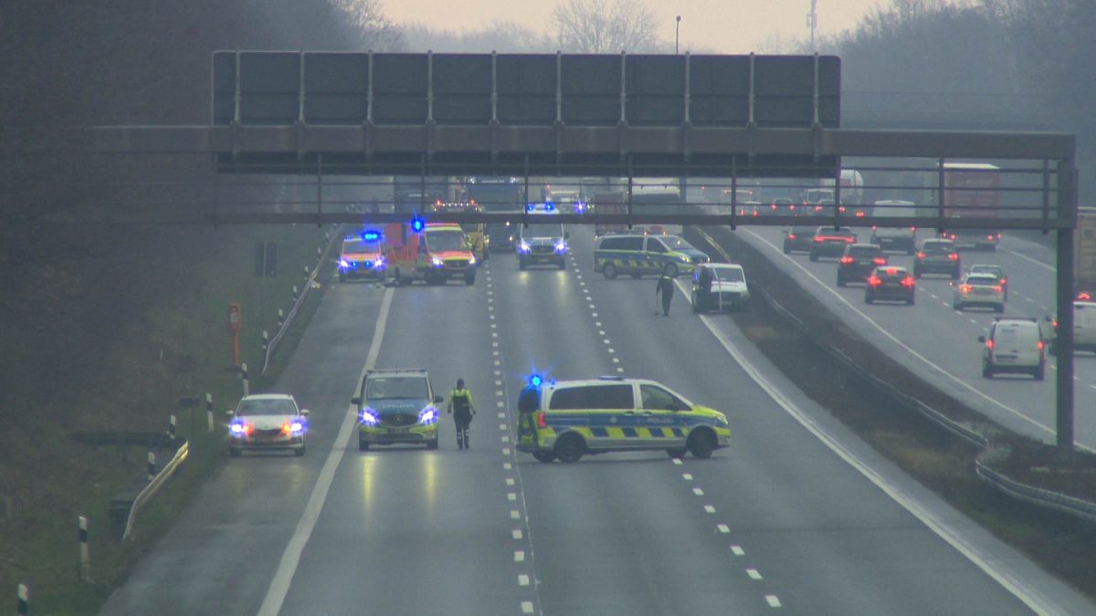 A2 im Ruhrgebiet: Tödliches Unglück – Autobahn zwischenzeitlich gesperrt