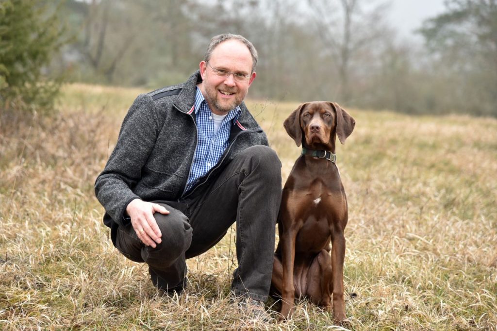 Achim gruber und Hund