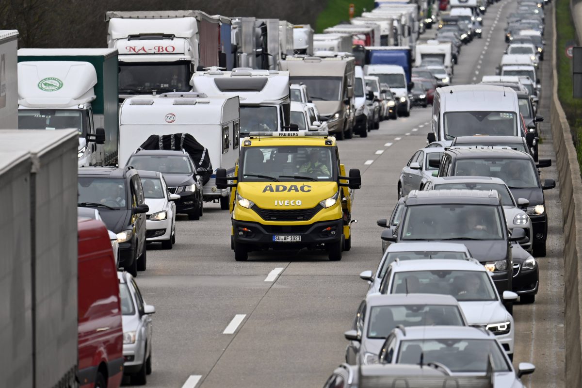 Laut ADAC stehen Autofahrer bundesweit am meisten in NRW im Stau.