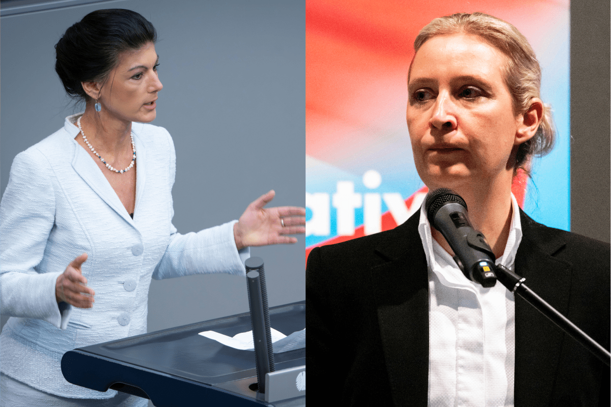 AfD und BSW: TV-Duell zwischen Weidel und Wagenknecht? - DerWesten.de