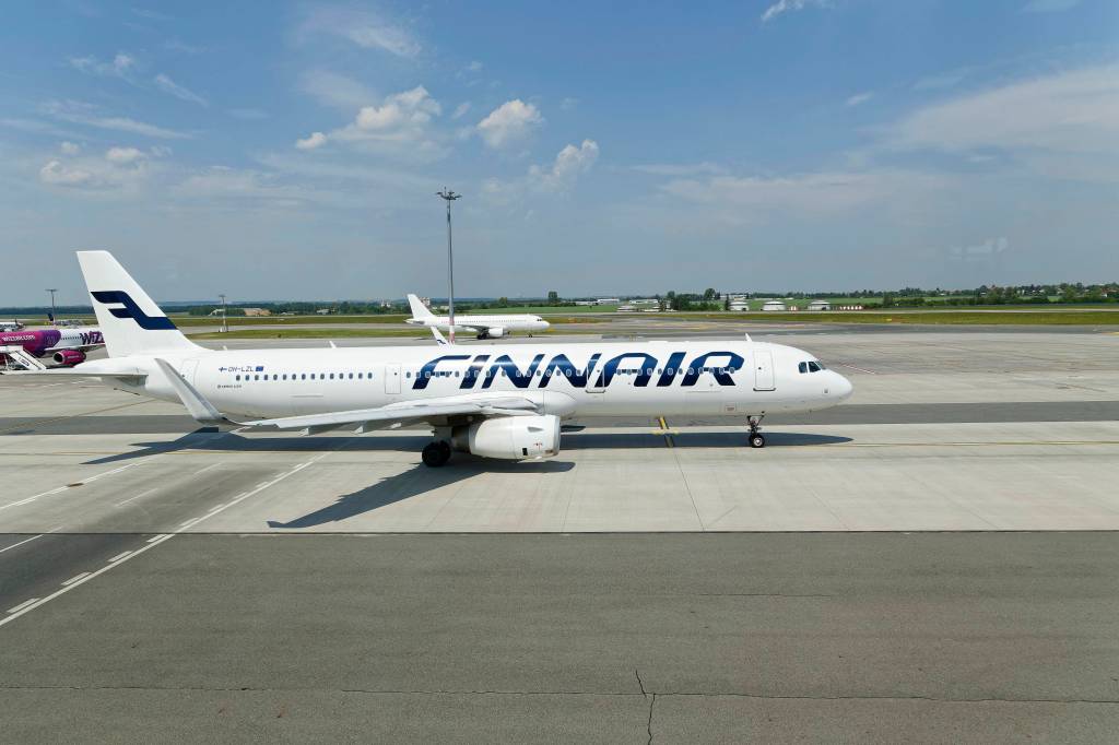 Finnair Flugzeug