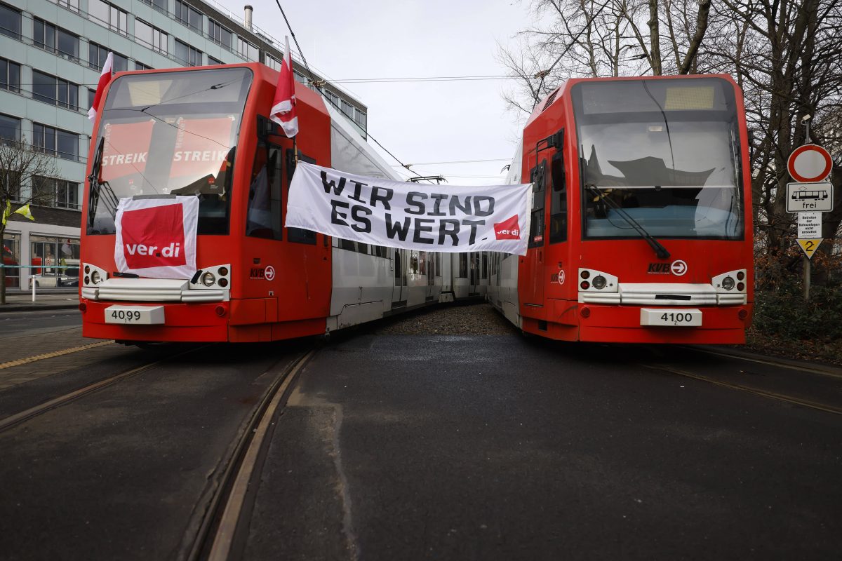 ÖPNV-Streik in NRW: Tarifverhandlungen gescheitert – mit diesen Auswirkungen