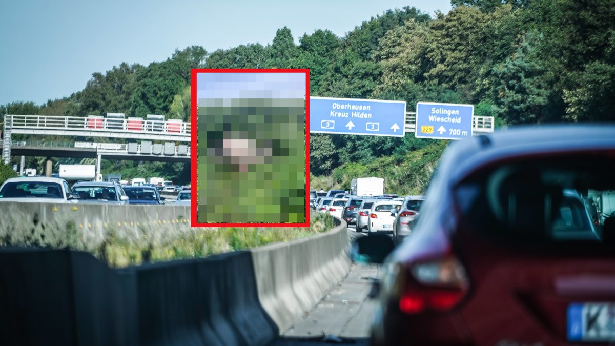 A3 bei Oberhausen: Schweinerei auf der Autobahn – Polizisten staunen nicht schlecht