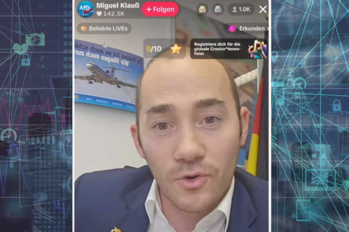 AfD-Star auf TikTok: Miguel Klauß