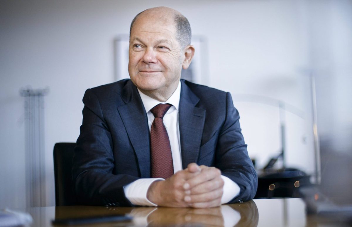 Geheimnis im BÃ¼ro von Olaf Scholz.