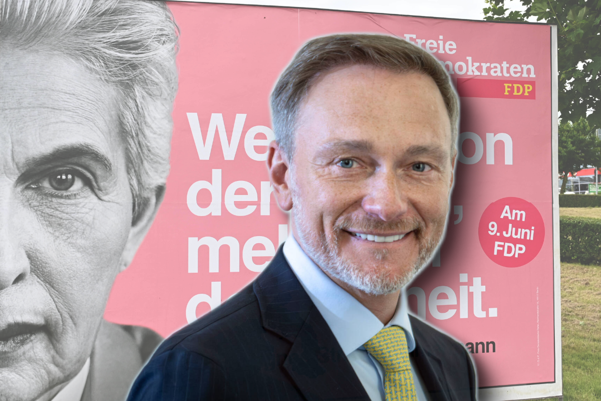 Christian Lindner ist sich sicher, dass seine FDP bei dieser Europawahl besser abschneiden wird. Ein Faktor: Strack-Zimmermann.