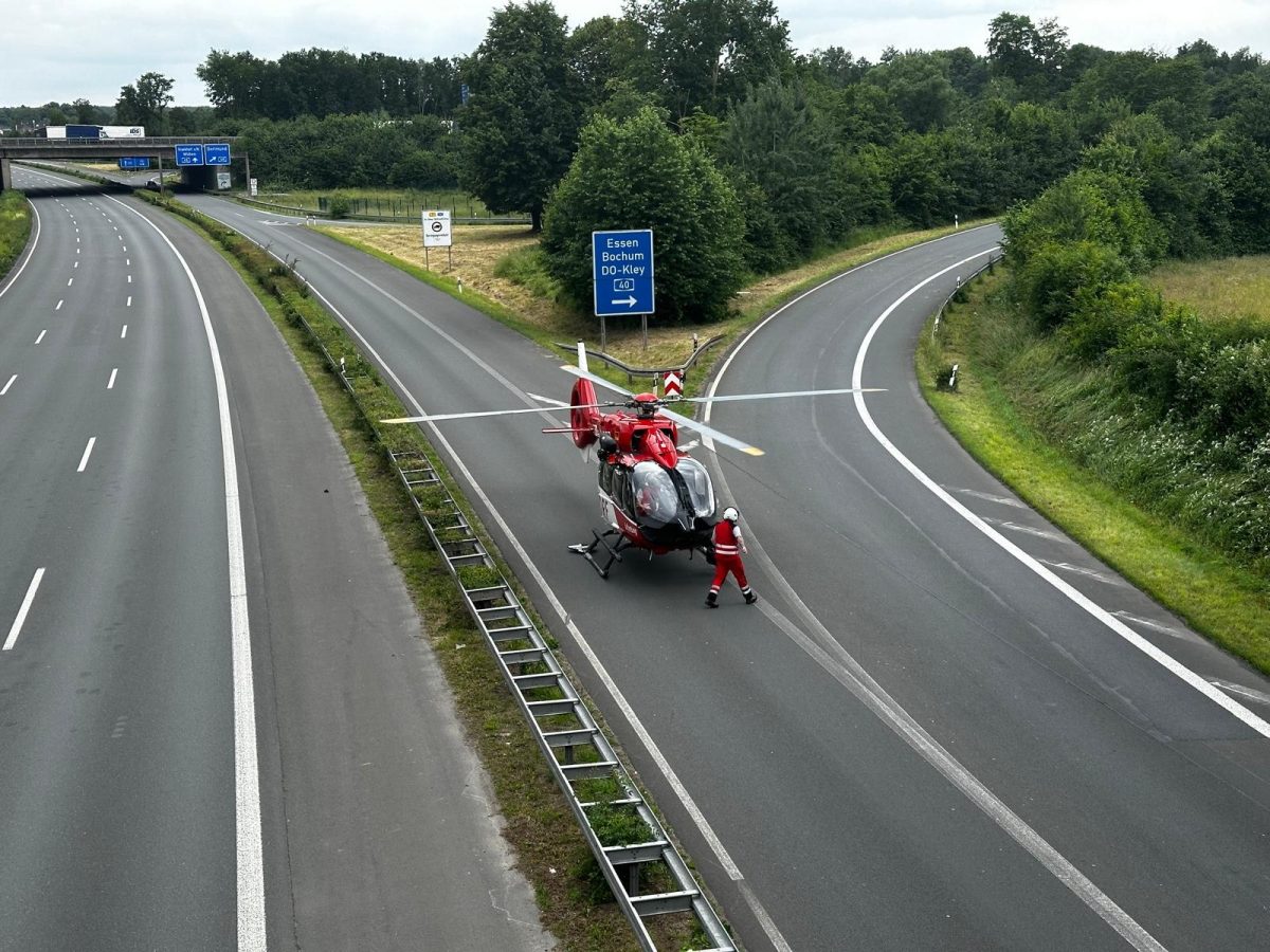 A45 Bei Dortmund: Mann Stirbt Nach Heftigem Unfall! A40-Auffahrt ...